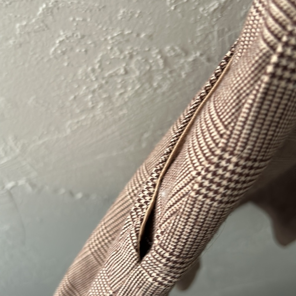 Houndstooth Spaghetti Adjustable Strap Romper W/ … - image 5